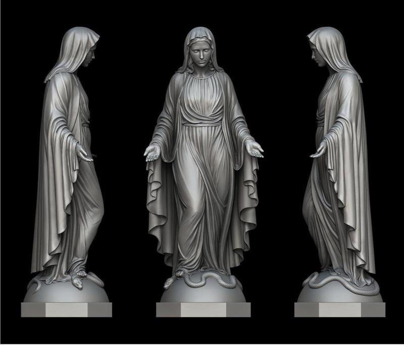 Virgin Mary Statue
