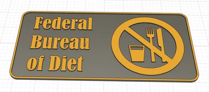 funny motivational diet helper for refrigerator / Cartel motivacional dieta para frigorifico   