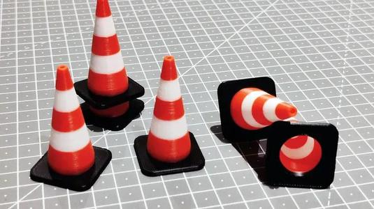 1/10 Traffic Cone