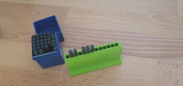 Stamp in Line - Schlagzahlen Holder Metall   
