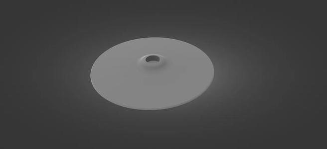 Enlarged Shower Spout trim   