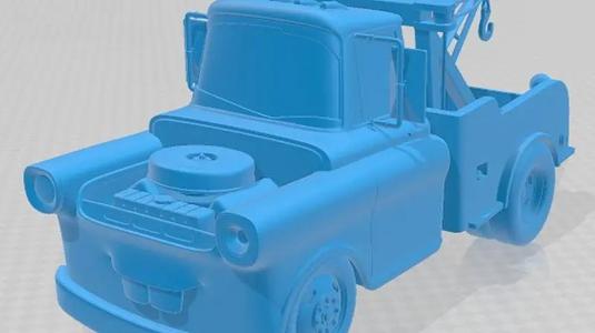 Tow Mater Cars Printable Car