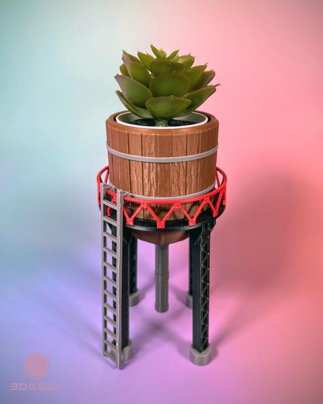 Water Tower Planter