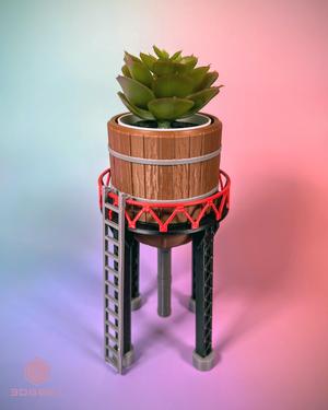 Water Tower Planter