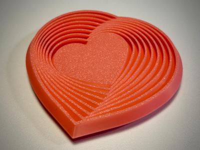 Layered Heart Fidget – Smooth & Satisfying