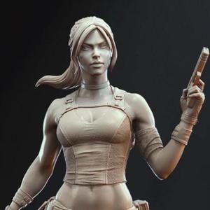 Lara Croft Underworld STL files for 3D printing | Assembly Model