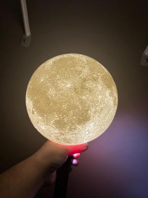 8in/200mm Diameter Moon Lithophane