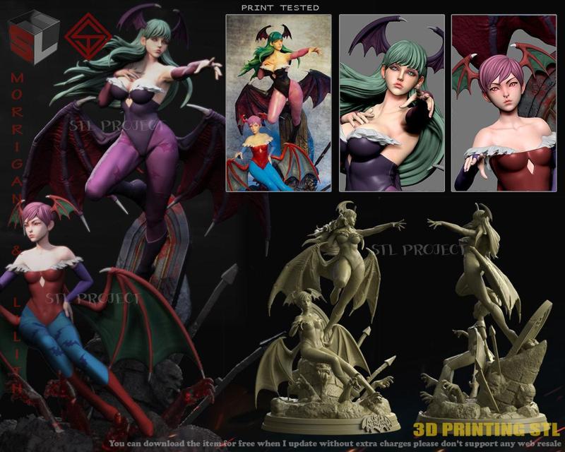 Morrigan and Lilith