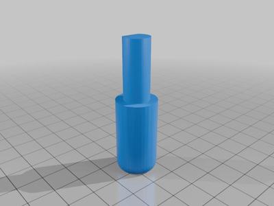 Shifter extender for logitech g29, g920, g923 for https://www.thingiverse.com/thing:4649653