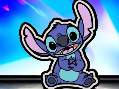 Stitch LED Lamp Lightbox