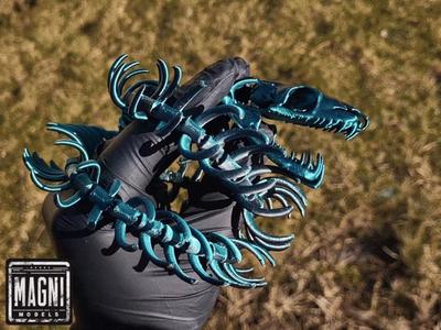 Articulated Snake Skeleton