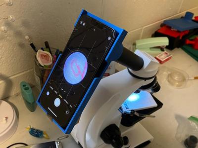 Microscope Phone Camera Adapter