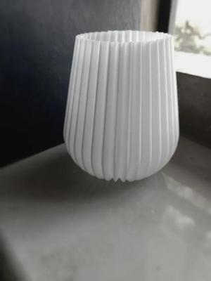 Corrugated Vase