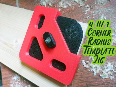 4in1 Corner Radius Template Jig