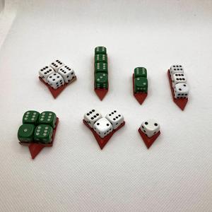 Warhammer Wound Tracker 12mm D6 Dice