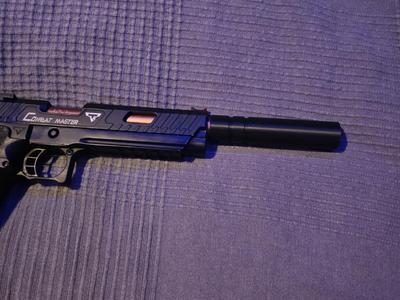 Silencer M1911 (JW3 TTI – Combat master) Airsoft