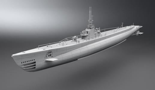 Gato class Submarine scale model