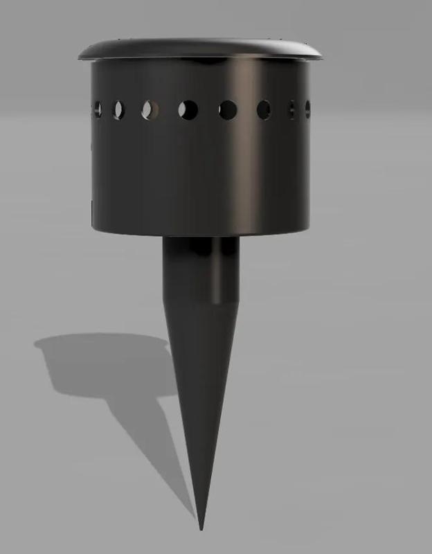 Wildlife Repellent Spike Container