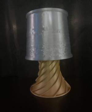 Sunset Helix Lamp