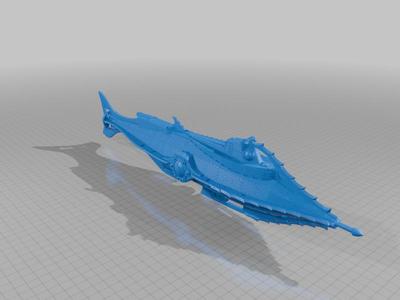 Nautilus submersible model