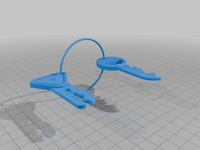 Planet Express Ship Keys Futurama