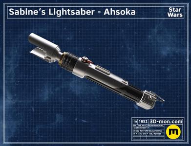 Sabine Wren’s Lightsaber – Ahsoka
