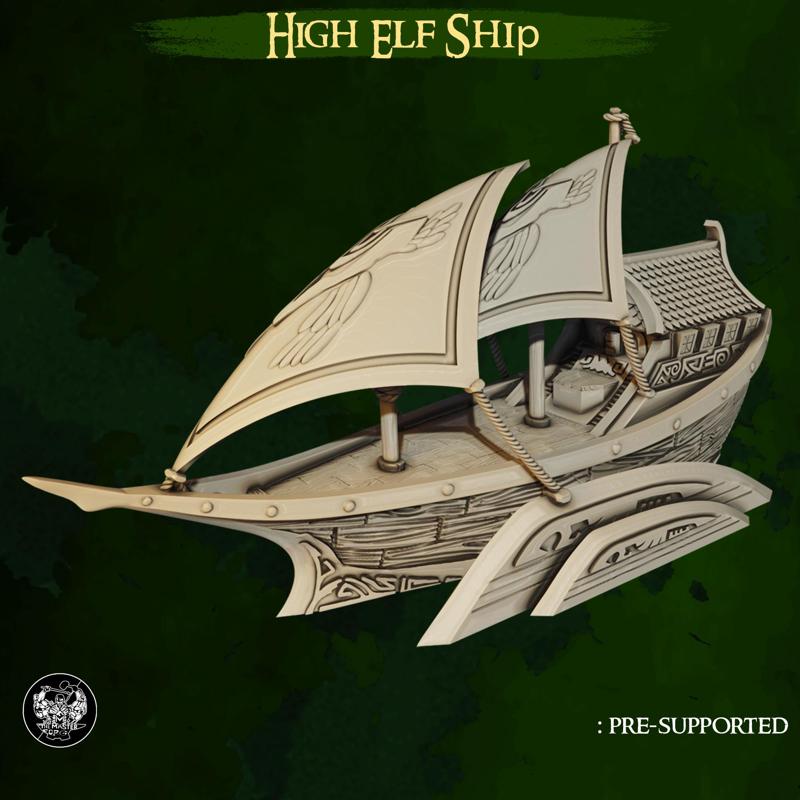 Elf Sailing Ship