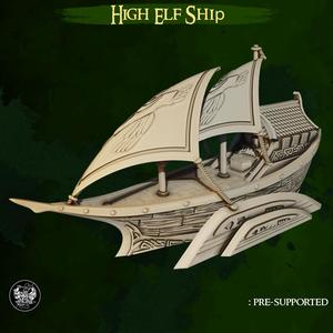 Elf Sailing Ship