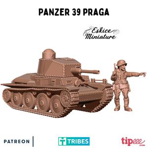 Panzer 39 praga – 28mm for wargame