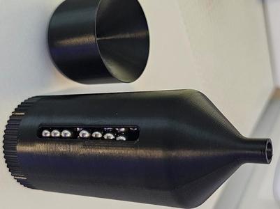 BB canister for 6mm / 0.24in Airsoft / slinghammer