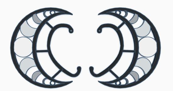 Crescent Moon Ear Cuff