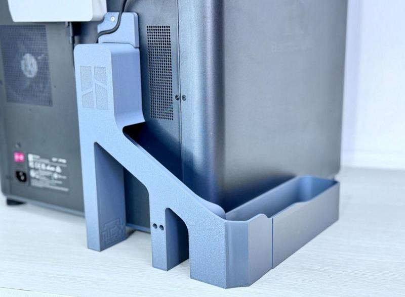 Closed chute for printer waste for (P1P P1S X1)