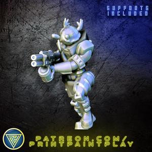 Slug Alien Soldier