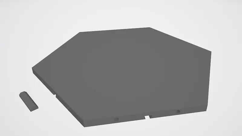 Blank Hex and Keys to attach hexes
