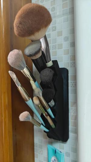 Makeup Brush Wall Mount Box