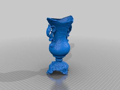 Antique Vase stl（generated by Revopoint POP 2）