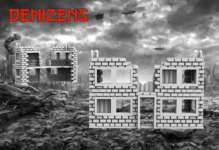 Denizens 8mm Pocket Wargame Large Building No2 – Wargames