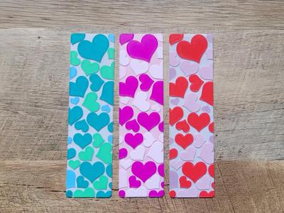 Valentine’s day Heart Bookmark – No AMS/MMU needed