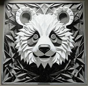 Panda – Low Poly
