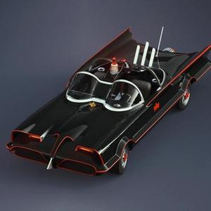 1966 Batmobile 3D Printing Model | Assembly + Action