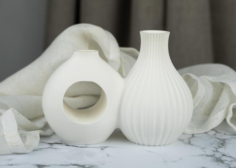 Duetto Vase – Modern Sculptural 3D Vase