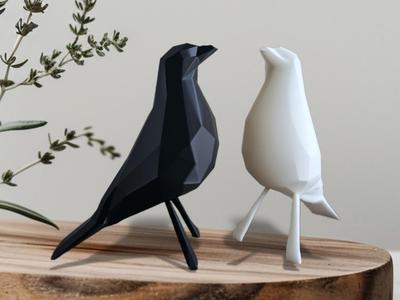 Origami Love Birds