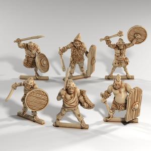 Orc Shield Thugs – Brutal Fantasy Infantry 6-Pack