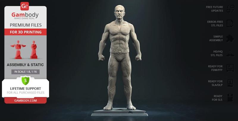 The Deep STL Files for 3D Printing | Assembly Model