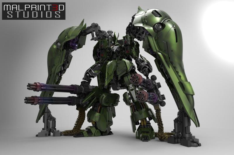 1SIXTY ScaleKshatriya MALPRINT3D STUDIOS Version
