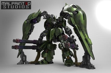 1SIXTY ScaleKshatriya MALPRINT3D STUDIOS Version