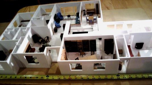 My House, with furniture