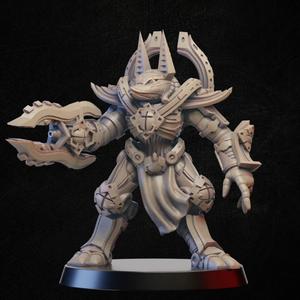 Pyramid watch with plasma gun