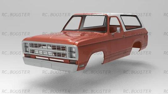 Dodge RamCharger 313mm Axaial, TRX4 STL