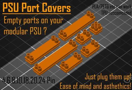 PC Modular ATX PSU Port Plugs / Dust Caps   